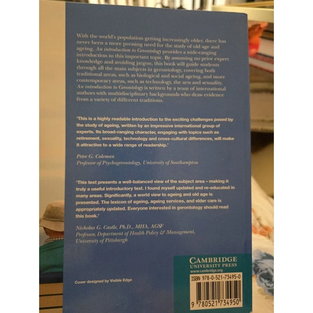 An Introduction to Gerontology Edited By Ian Stuart-Hamilton‎